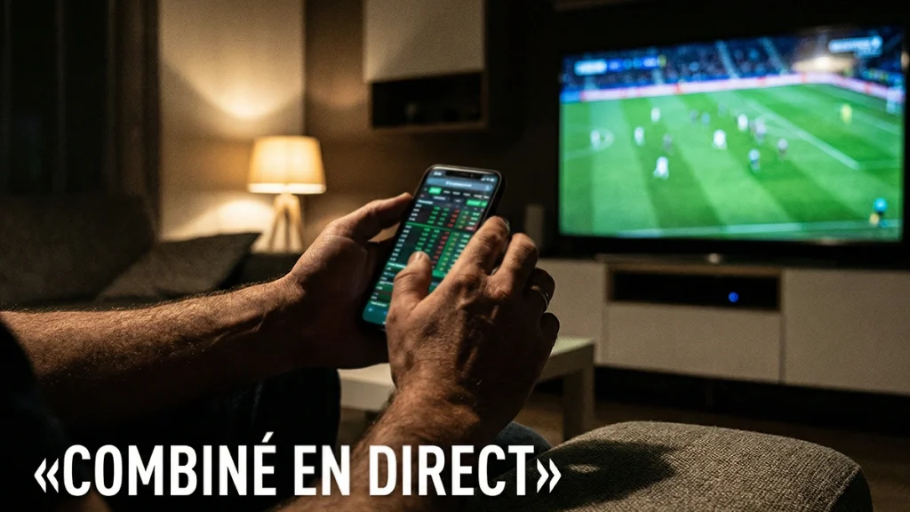Pari combiné en direct — parier en live sur plusieurs matchs